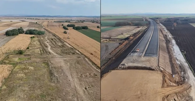 VIDEO Autostrada Transilvania: Cum arată progresul din 2025 al unui constructor român pe 28,5 kilometri
