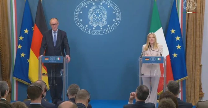 Berlinul se apropie de Roma, într-o perioadă în care are relații tensionate cu Parisul. Merz și Meloni au semnat un acord de cooperare militară și economică