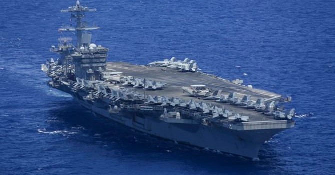 Armata iraniană afirmă că a atacat din nou portavionul american Abraham Lincoln