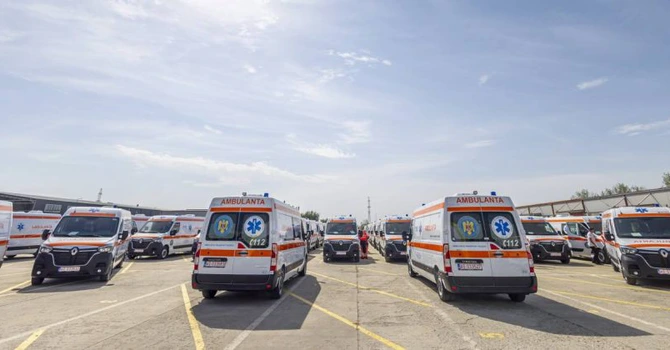 Guvernul alocă 183 de milioane de euro pentru cumpărarea a 1.200 de ambulanțe