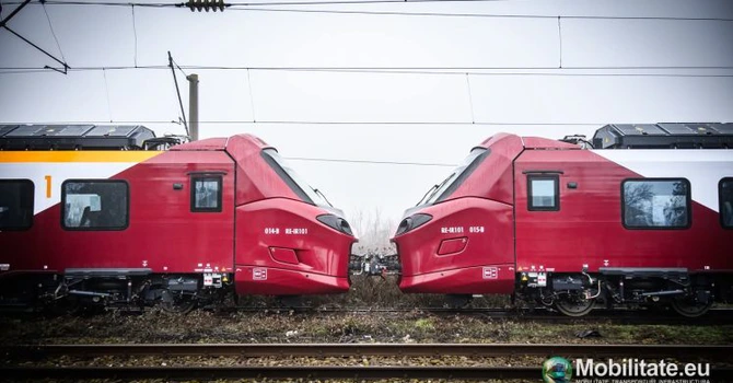 Primele trenuri noi de la Alstom pentru Interregional Călători au ajuns în București