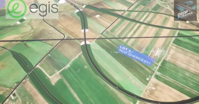 VIDEO Autostrada Craiova – Filiași: Cum va arăta lotul 1, de 10 kilometri