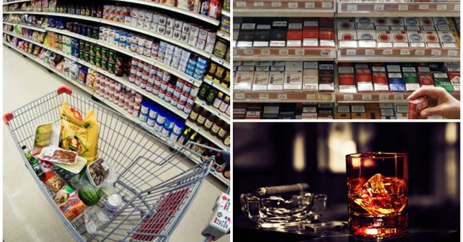 Vânzările de produse alimentare, băuturi şi tutun au scăzut anul trecut cu 2,7% faţă de 2024 (date INS)