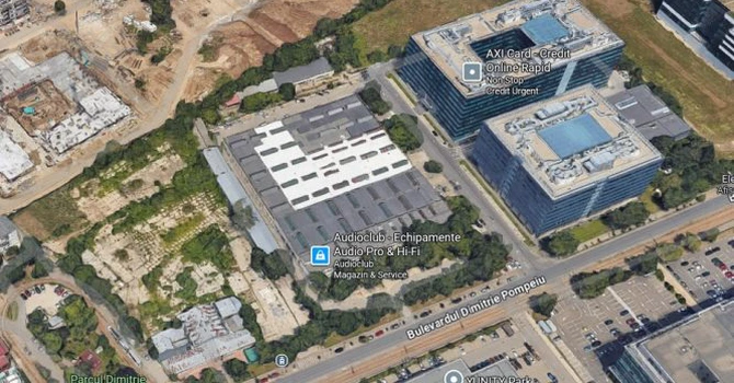 Nou turn de 20 de etaje în polul corporatiștilor. Ultima bucată din fosta fabrică de televizoare Electronica se transformă în proiect imobiliar