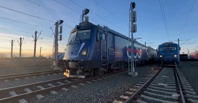 VIDEO Coridor feroviar intermodal nou în Europa: Düsseldorf – Arad