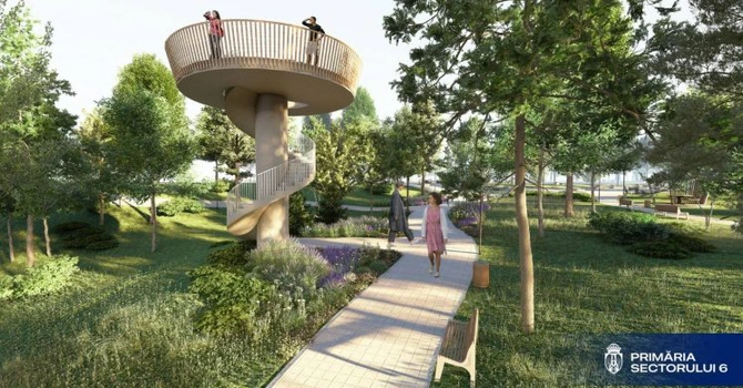 FOTO Parcul Grozăvești: A fost lansată licitația pentru lucrări pe trei hectare