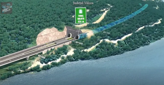 Autostrada Sibiu – Pitești: Turcii de la Mapa – Cengiz au primit autorizație de construire pentru tunelul Balota și încă 15 viaducte