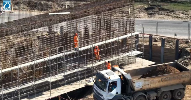 Autostrada Bucureștiului A0: Peste 150 de muncitori mobilizați pe șantierul lotului 3 Nord. Când va fi gata