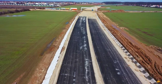 VIDEO Autostrada Bucureștiului A0: Lotul 1 Nord ar putea fi inaugurat parțial la vară – API