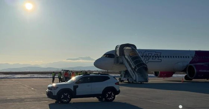 Aeroportul din România unde traficul a crescut de 2,4 ori în februarie 2026