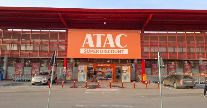 FOTO Se deschide magazinul ATAC din Drumul Taberei, acolo unde a funcționat unul dintre cele mai vechi supermarketuri din București. Ce este nou la ATAC