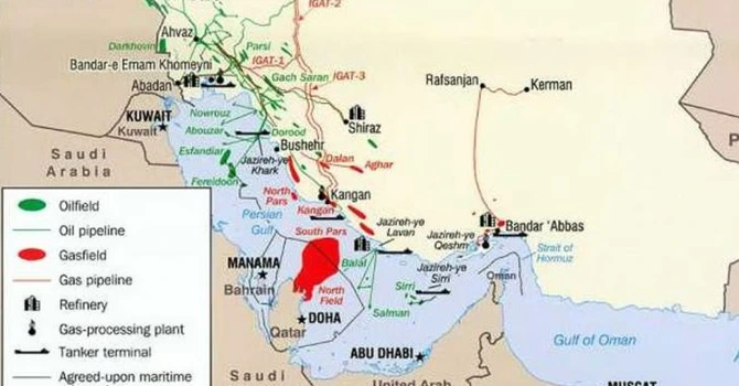 A fost atacat cel mai mare câmp de gaze din lume, South Pars, din Iran. Amenințări cu represalii. Prețul petrolului a crescut brusc la 108 dolari/baril