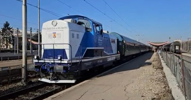 VIDEO A opta locomotivă pe baterii realizată la Brașov, gata de drum