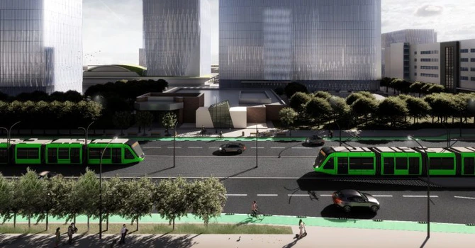 FOTO Start pentru lărgirea la patru benzi a unei artere aglomerate din București. Cum va arăta după modernizare