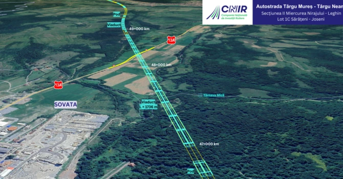 Autostrada Unirii A8: Umbrărescu începe proiectarea pe încă 64 de kilometri