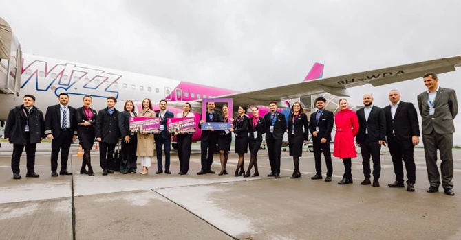 Anunț de la Wizz Air pentru clienții din România. Se redeschide o nouă bază