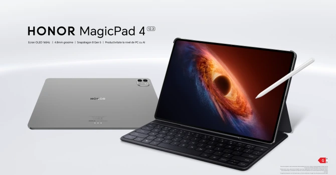 Honor lansează în România MagicPad 4, cea mai subțire tabletă din lume, cu performanță de PC