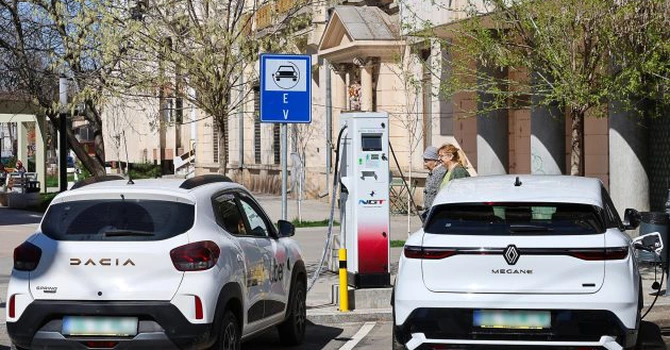 Primăria Galați va monta 159 de stații de încărcare a mașinilor electrice