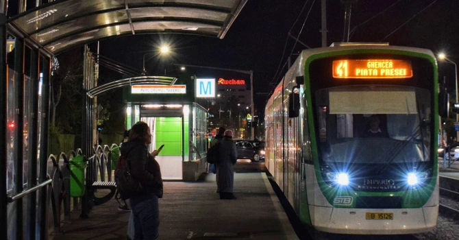 PMB: 25 de linii de noapte ale STB vor circula în noapta de Paște