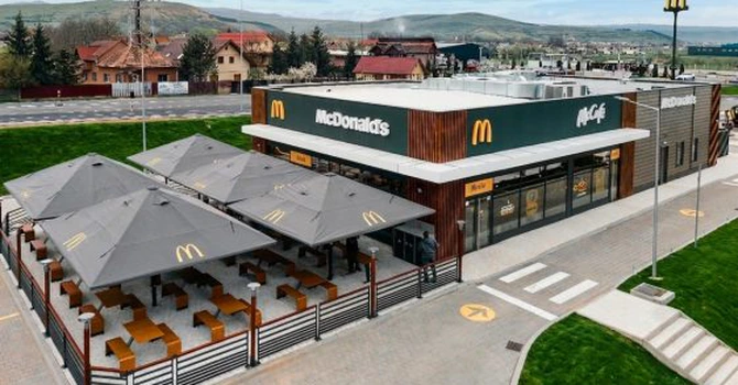 McDonald’s deschide un restaurant nou Drive-Thru în județul Cluj, în urma unei investiții de 8 milioane de lei
