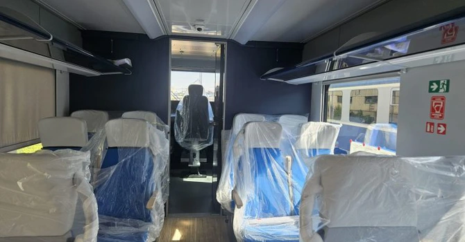 FOTO Al 22-lea tren Alstom fabricat pentru România, recepționat preliminar