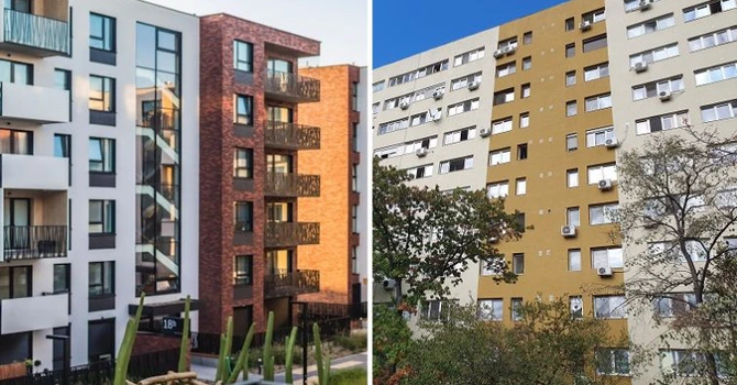 Apartament nou sau vechi în 2026? Care sunt diferențele de preț din marile orașe