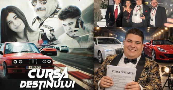 CURSA DESTINULUI – filmul premiat internațional, regizat de studentul Andrei Borțică, va fi difuzat în cinematografe