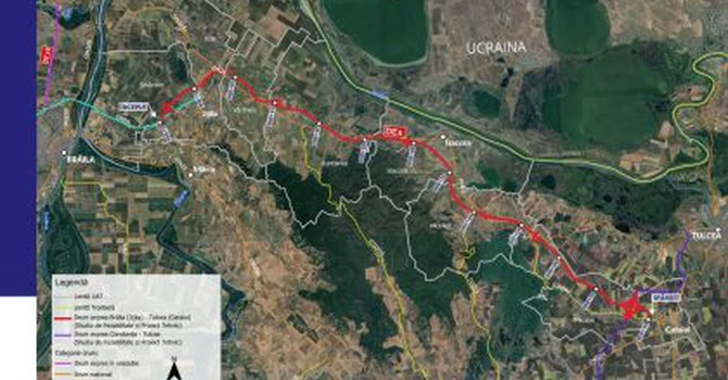 Nou drum expres în România. A fost avizat studiul de fezabilitate pentru DEx Brăila – Tulcea, investiție de 8 mld. lei