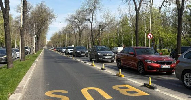 Nouă bandă unică pentru autobuzele STB. Anunț de la Primăria Capitalei