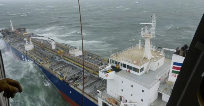 Ucraina a atacat încă un petrolier în Marea Neagră