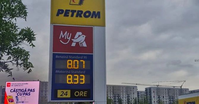 SURPRIZĂ. Nouă ieftinire puternică a motorinei în această după-amiază. Prețul a ajuns cât era înainte să înceapă războiul din Iran 
