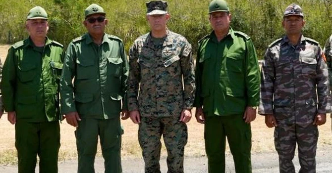 Responsabili militari americani şi cubanezi de rang înalt au avut întâlnire la baza SUA din Guantanamo Bay