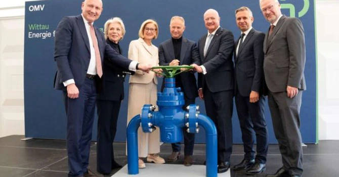 Producția de gaze naturale a Austriei crește după ce OMV a început producția la zăcământul Wittau