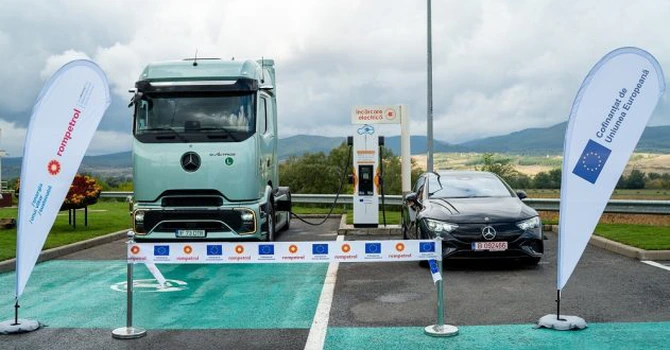 Rompetrol instalează stații de încărcare electrică în 26 de noi locații din România, proiect co-finanțat din bani europeni