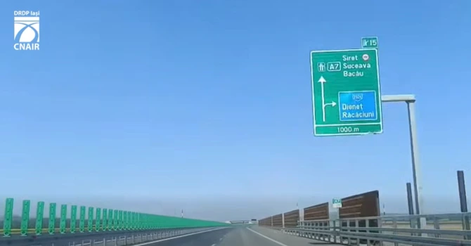VIDEO Autostrada A7 Focșani – Bacău: Lucrările pe lotul 2 sunt aproape finalizate – șeful CNAIR