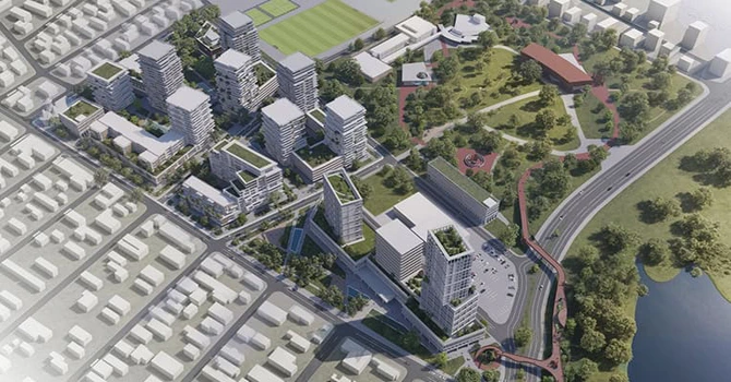 Boom imobiliar la Constanța: Hagag vrea să construiască 2.100 de locuințe peste drum de Delfinariu
