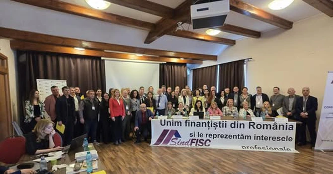 Sindicaliştii din finanţe încep astăzi campanie de protest