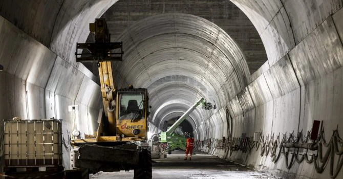 Cel mai lung tunel feroviar din lume prinde contur între Austria și Italia