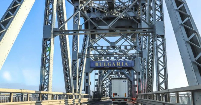 Podul Prieteniei Giurgiu – Ruse: Au fost finalizate lucrările pe partea bulgară