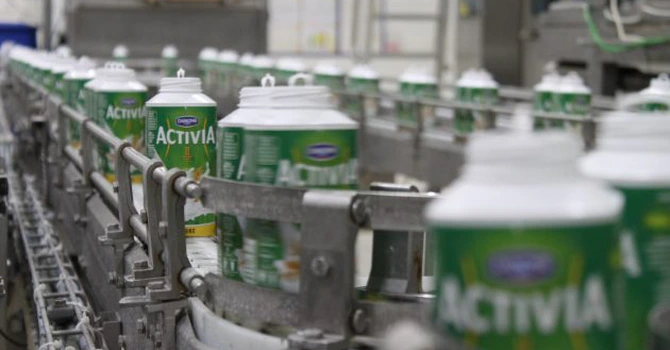 Danone a investit 10 milioane de euro în fabrica de la București pentru a putea exporta mai mult. Livrează în 18 țări