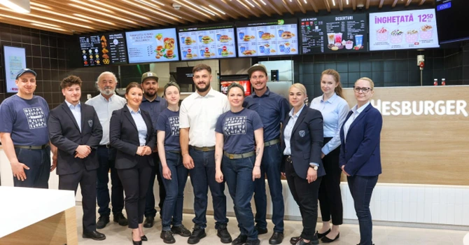 Lanțul finlandez de restaurante fast-food Hesburger deschide prima sa unitate din Transilvania și a 16-a la nivel național