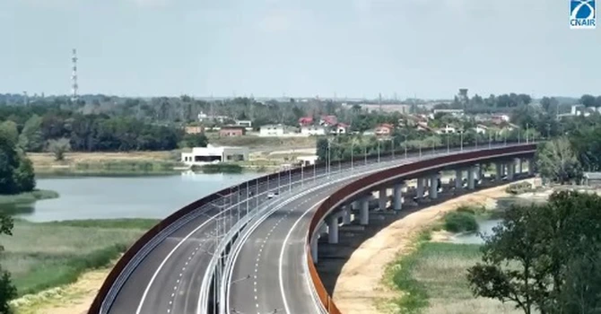 VIDEO Autostrada Bucureștiului A0: Umbrărescu a ajuns la 99% pe lotul Glina – Pantelimon. Când va fi dat în trafic