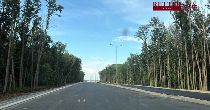 FOTO Autostrada Bucureștiului A0: Lotul 1 Nord a ajuns la un stadiu de 57,55% – constructor