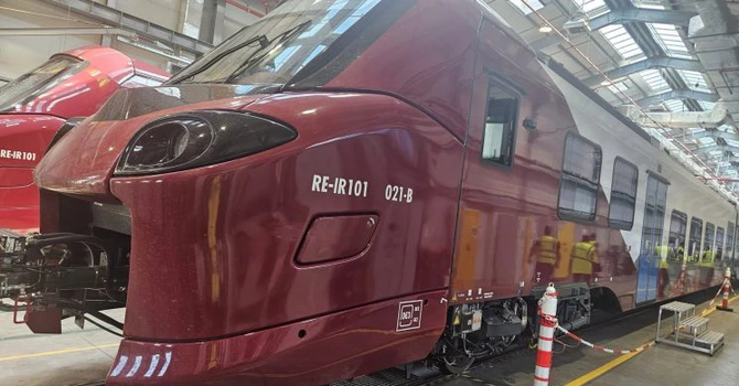 FOTO Al 21-lea tren Alstom pentru România a fost recepționat. Va fi operat de InterRegional Călători