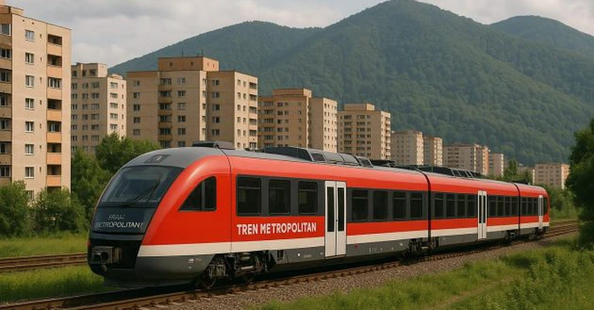 Trenuri metropolitane în două orașe din Transilvania, aprobate de Ministerul Transporturilor