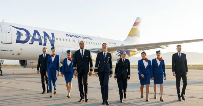 Singura companie aeriană din UE care zboară în această țară este românească: câți pasageri a transportat Dan Air într-un singur an