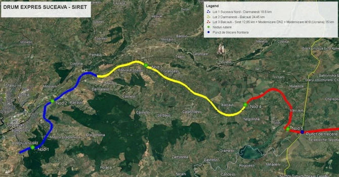 Drumul Expres Suceava – Siret: Undă verde la semnarea contractului pentru lotul 3