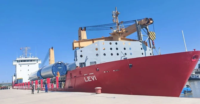 Un port din zona Galați primește din nou nave, pentru prima dată în 38 de ani