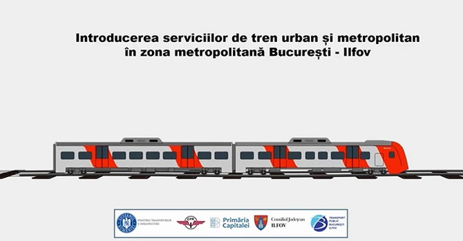 Trenul metropolitan București – Ilfov intră în faza aprobărilor finale