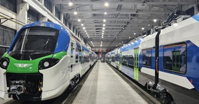 FOTO Primele trenuri Alstom pentru Bulgaria au sosit în țara vecină